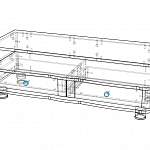 Чертеж Тумба Оливия 307 BMS