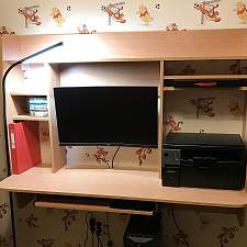 Навесной компьютерный стол Zeus BMS